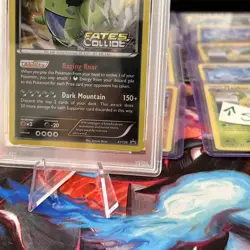 2016 Pokemon Tyranitar Holo XY Fates Collide Prerelease Promo XY130 PSA 9 POP 58 - Image 3