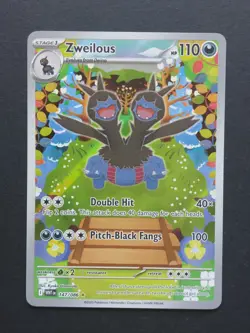 Pokemon - Zweilous 147/086 - White Flare - Illustration Rare - Image 1