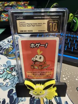 ✨✨✨ CGC 10 Pristine Fuecoco Old Maid 2023 Japanese Pokemon Super High Tension - Image 1