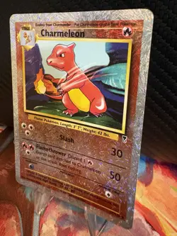 Pokemon Legendary Collection Reverse Holo Charmeleon 37/110 WOTC LP - Image 2
