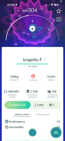!!!Pokemon GO ✨Shiny Icognito ( F ) Unown - Image 1