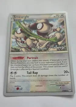 Smeargle 2012 21/95 World Championship Decks Regular Pokemon Chase Moloney - Image 1