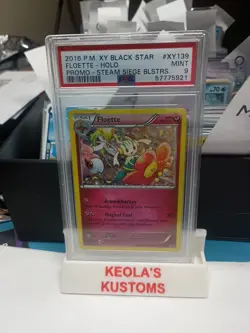 2016 Pokemon XY Black Star Promo #XY139 Floette Holo PSA 9 Mint - Image 1