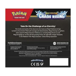 Pokemon TCG Mega Evolution Chaos Rising BOOSTER DISPLAY BOX (36 Packs) - Image 2