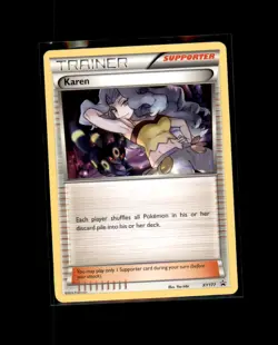 Karen XY177 Promo XY Promo Pokemon Lightly Played - Image 1