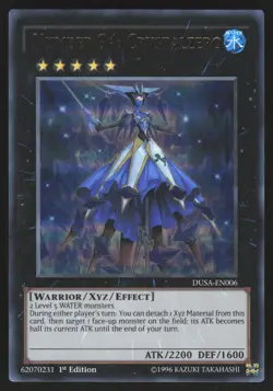 Number 94: Crystalzero - DUSA-EN006 - Ultra Rare - 1st Edition Yugioh - Image 1