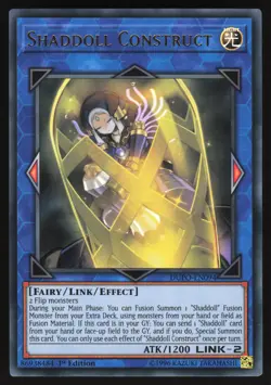 Shaddoll Construct - DUPO-EN094 - Ultra Rare - 1st Edition Yugioh - Image 1