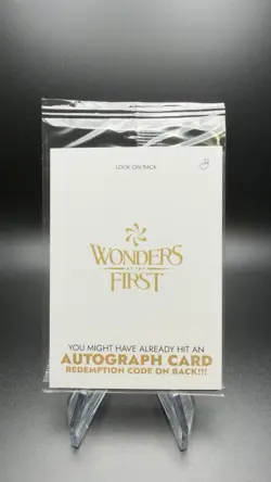 Wonders of the First CCG PSA Promo Card April 2026 Sealed - Image 1