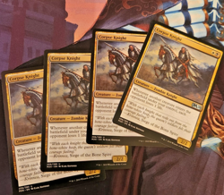 Mtg x4 Corpse Knight Playset - Core Set 2020 - Magic The Gathering - Image 1