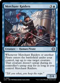 Merchant Raiders Commander: The Lost Caverns of Ixalan MTG Magic - Image 1