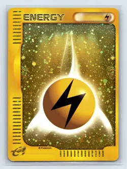 Lightning Energy Holo 2002 McDonald's Promo Japanese Pokemon - Image 1
