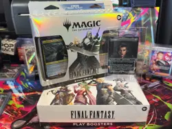 Magic: The Gathering FInal Fantasy — Play Booster Box, Starter Kit, Zack Promo - Image 1