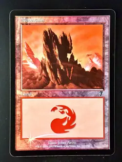 MTG - Mountain - FOIL / NM+ - 7th Edition #340 - LAND - ENG - Image 1