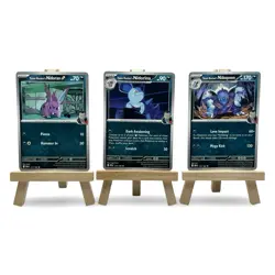 Pokemon Team Rocket Nidoran 117, Nidorina 115, Nidoqueen 116 Evolution Set /182 - Image 1