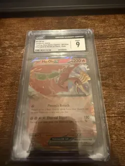 2023 Pokemon TCG Ho-Oh ex Classic 7/34 Charizard Deck Holo CGC 9 Trading Card - Image 3
