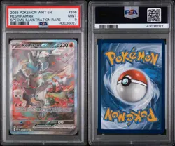 Pokemon TCG - Reshiram EX 166/086 - SIR - White Flare - Graded PSA 9 - Image 3
