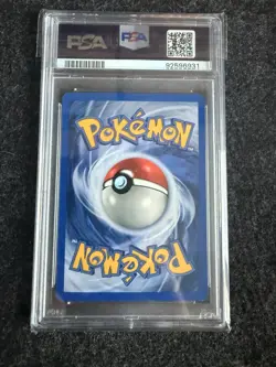 2000 Pokemon TCG Gym Challenge Brock’s Ninetales Holo Rare PSA 8 - Image 2