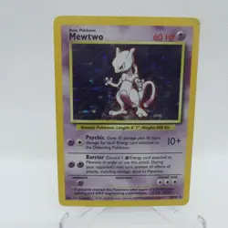 Mewtwo Base Set Holofoil Unlimited 10/102 Pokemon TCG - Image 1