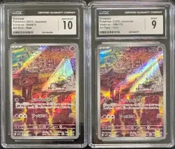 SEQUENTIAL CGC 10 9 DROWZEE 086 VIOLET EX JAPANESE SCARLET & VIOLET POKEMON - Image 1