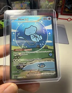 Pokemon Mew ex EX Full Art Special Illustration Rare 232/091 Paldean Fates Holo - Image 1