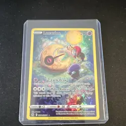 Pokemon Lunatone SWSH Crown Zenith GG11/GG70 Ultra Rare Full Art Holo 2023 - Image 2