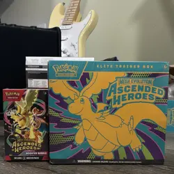 Pokemon TCG Ascended Heroes ETB+Ascended Heroes Booster Bundle SEALED! - Image 1