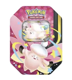 Pokemon TCG Mega Moonlit Tin Mega Clefable ex In Hand In Stock - Image 1