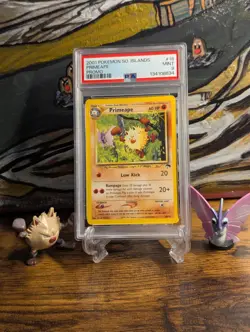 Pokemon WoTC 2001 🏝 Primeape 18/18 Southern Islands 🥊 💢 PSA 9 Mint ✨ - Image 1