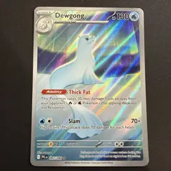 Dewgong 097/094 Illustration Rare Phantasmal Flames Pokemon TCG Holo Near Mint - Image 1