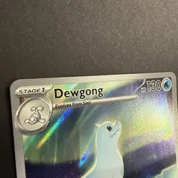 Dewgong 097/094 Illustration Rare Phantasmal Flames Pokemon TCG Holo Near Mint - Image 4