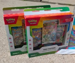 Pokemon TCG First Partner Illustration Collection Series 1 Box - New/Sealed x2 - Image 1