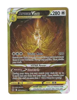 Pokemon Arceus VSTAR GG70 Crown Zenith Gold Secret Rare NM - Image 1