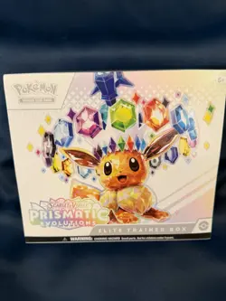 Factory Sealed Pokemon TCG Scarlet&Violet Prismatic Evolutions Elite Trainer Box - Image 1