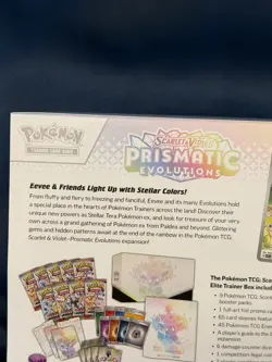 Factory Sealed Pokemon TCG Scarlet&Violet Prismatic Evolutions Elite Trainer Box - Image 5