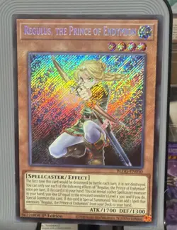 YuGiOh Glorious Gallery - Regulus, the Prince of Endymion BLGG-EN050 Secret Rare - Image 1