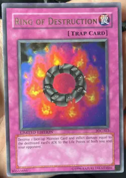 Yu-Gi-Oh TCG Ring of Destruction Pharaonic Guardian PGD-000 1st Edition VLP (ST) - Image 1