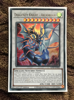 YU-GI-OH! DRAGUNITY KNIGHT - AREADBHAIR - GFTP-EN043 - ULTRA RARE (EU PRINT) - Image 1