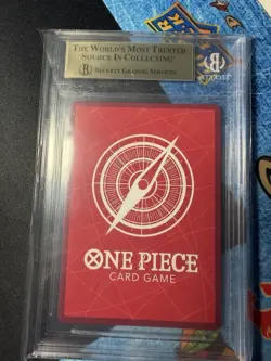 BGS 10 GEM Donquixote Doflamingo OP04-019 Leader Alt Art 2023 One Piece English - Image 2