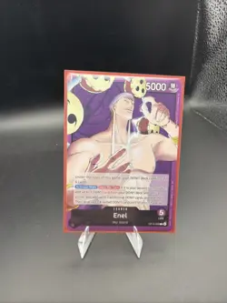 One Piece TCG Purple Enel Deck OP15 Sky Island NM Incomplete - Image 1
