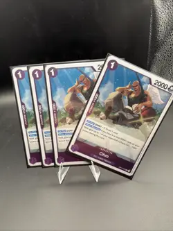 One Piece TCG Purple Enel Deck OP15 Sky Island NM Incomplete - Image 2