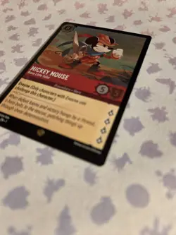 Disney Lorcana Mickey Mouse Brave Little Tailor 115/204 First Chapter Cold Foil - Image 2