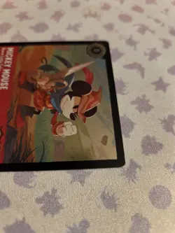 Disney Lorcana Mickey Mouse Brave Little Tailor 115/204 First Chapter Cold Foil - Image 4