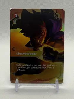 Showstopper 270/298 - Origins (OGN) Epic Holo Riftbound: LoL Trading Card Game - Image 1