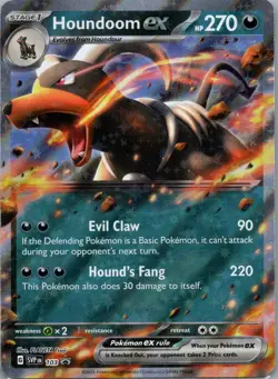 Houndoom ex - Holo Promo SV: Scarlet & Violet Promo Cards 103 NM - Image 1