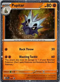 Pupitar Holo Promo SV: Scarlet & Violet Promo Cards 120 NM - Image 1