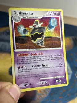 Dusknoir DP33 Diamond Pearl Holo Rare Black Star Promo Ghost Pokemon Card SWIRL - Image 4