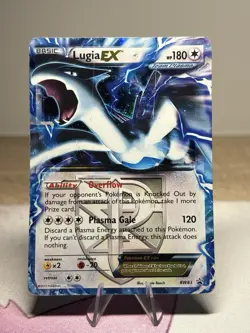 Lugia EX 2013 BW83 Team Plasma Black Star Promo Holo Rare Pokemon Card HP - Image 1