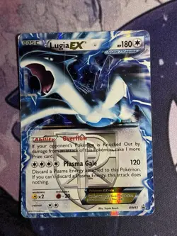 Lugia EX 2013 BW83 Team Plasma Black Star Promo Holo Rare Pokemon Card HP - Image 2
