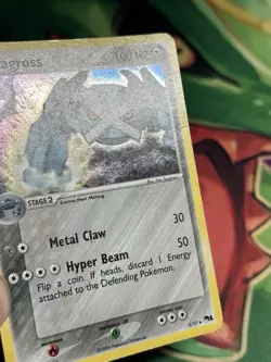 Metagross 2/17 Holo Rare POP Series 1 Ex Era Pokemon Card SWIRL - Image 5