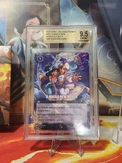 9.5 BGS Disney Lorcana A Whole New World Infinity Promo Card 10/C1 EN 1 Non Foil - Image 1